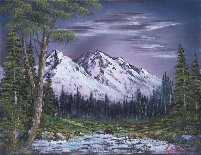 Purple Landscape