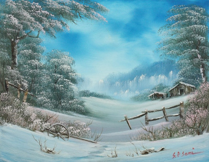 Pastel Winter Lace