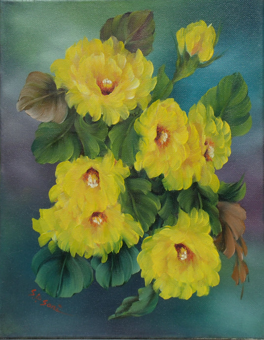Yellow Peonies